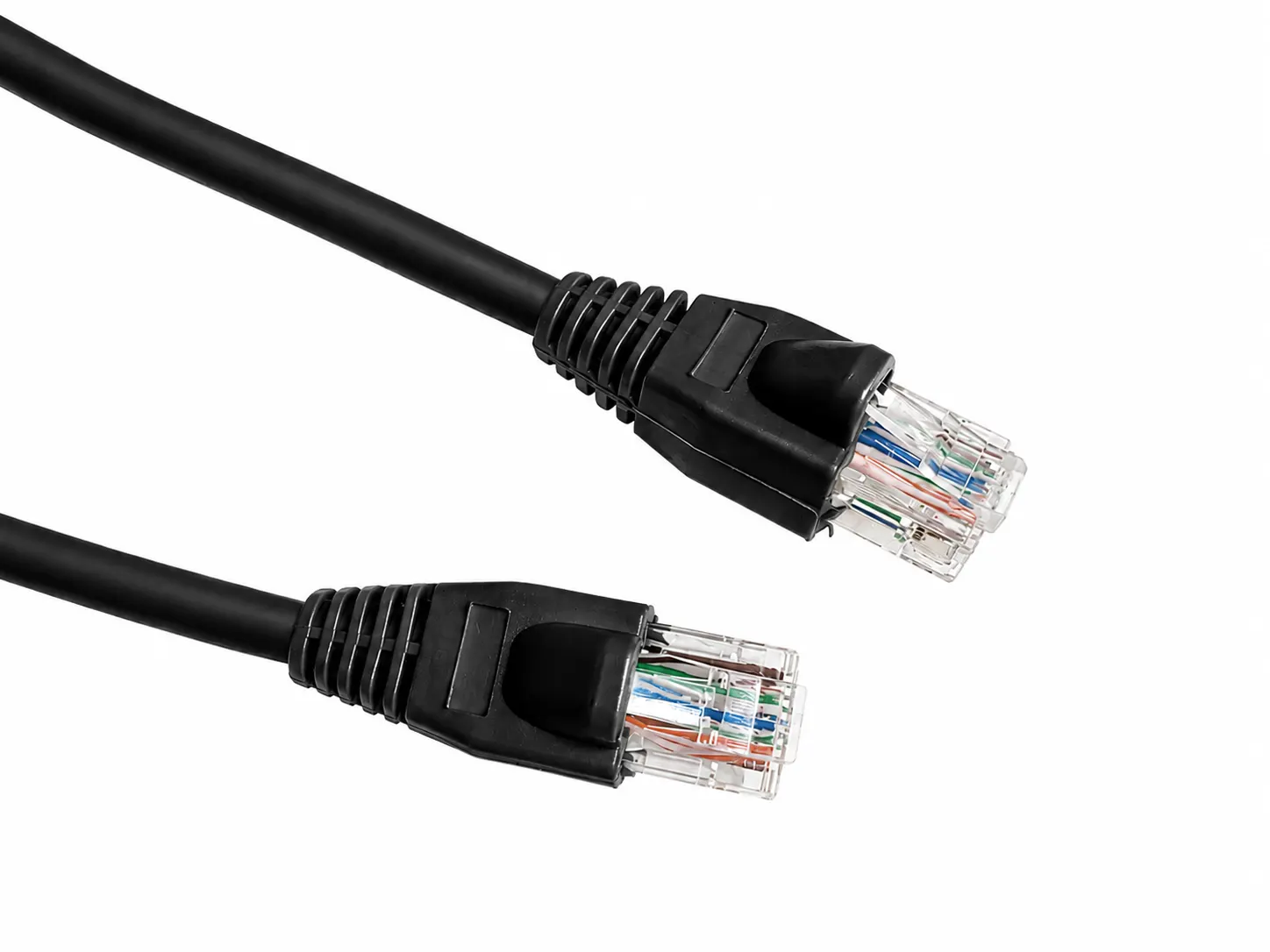 RJ45-RJ45 Cat6 Custom Made Booted PVC or LSZH Patch Leads