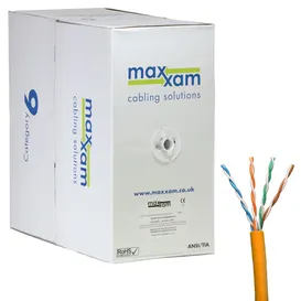 CAT6 ORANGE UTP LSZH SOLID
