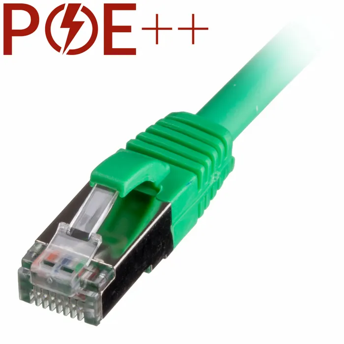 Cat6a Pre Assembled Snagless Booted 10GBase-T 26AWG 600MHz - GREEN
