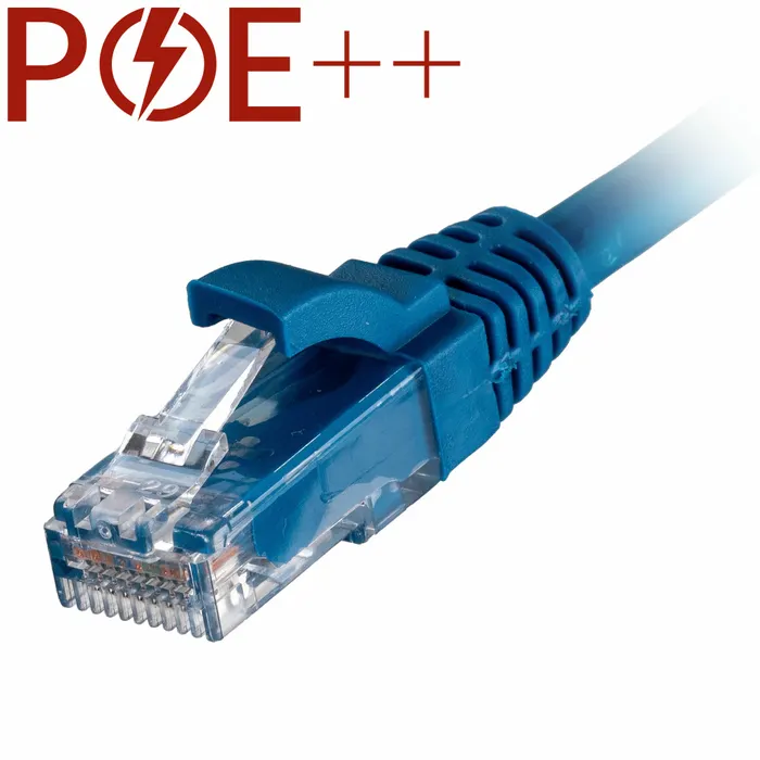 Cat6 LSOH Blue Patch Lead