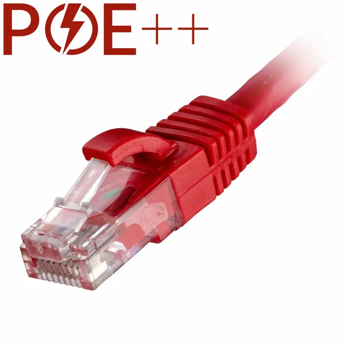 Cat6 LSOH Red Patch Lead