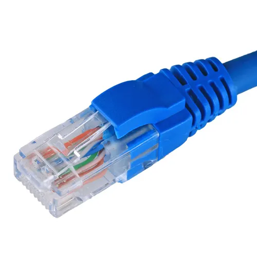 Cat5e LSOH Blue Patch Lead