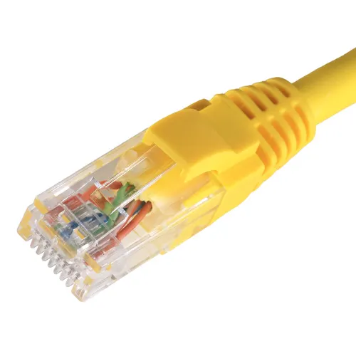Cat5e LSOH Yellow Patch Lead