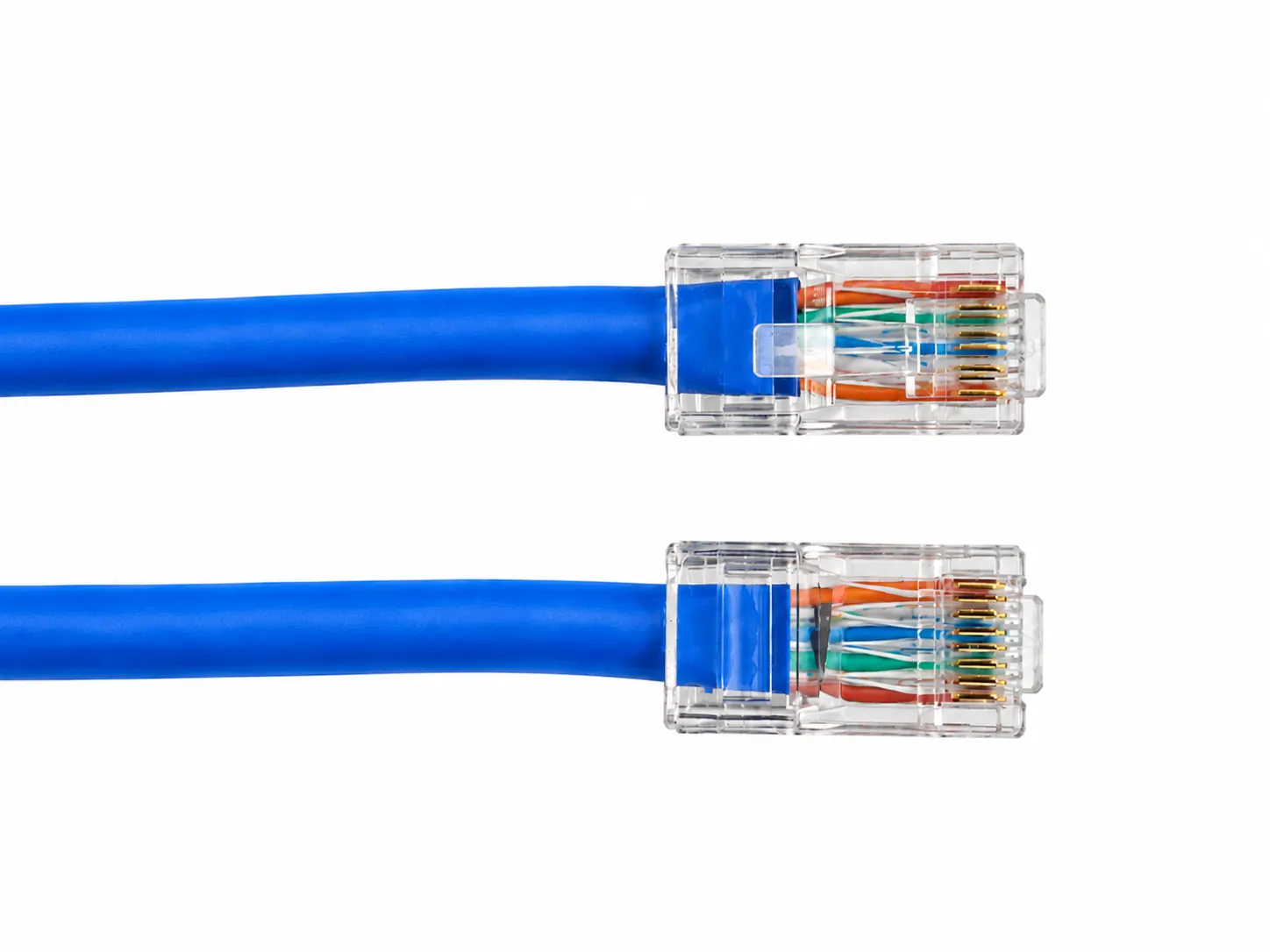 UNBOOTED BLUE CAT5E