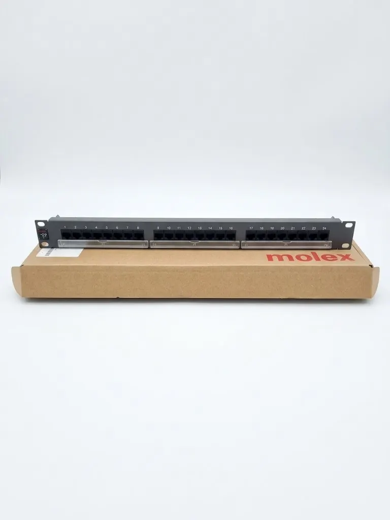 powercat 5e 24 port horizontal patch panel