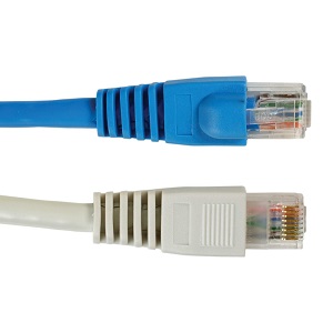 RJ45-RJ45 Cat5e Custom Made Booted Patch Leads