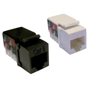 Excel Plus Cat 5e Unscreened Keystone Jack Outlets