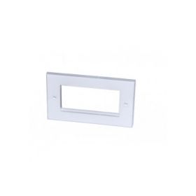 Connectix compact Dual Gang Euro Face Plate 008-010-010-70
