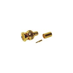 BNC crimp plug for image 360 gold plated (198 qty available)