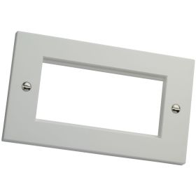 Excel Double Gang Flat Plate without Blank (100-718)