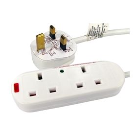 2 Way Surge Protected Extension - 2mt tail
