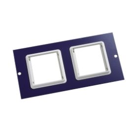 Euromod plate for 3 compartment box