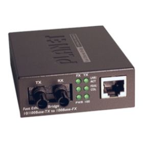 Planet 10/100TX RJ45 - 100FX ST Media Converter (FT-801UK)