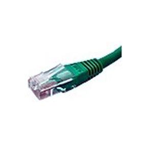 Cat5e Flush Moulded Patch Lead - GREEN