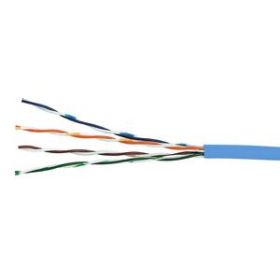 cat6 solid u/utp lszh cable 305mt blue