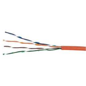 cat6 solid u/utp lszh cable 305mt orange