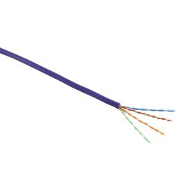 cat5e solid u/utp lszh cable 305mt violet