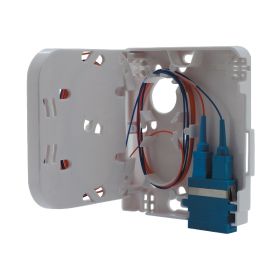CSB12 FTTH Customer Outlet SC Duplex / LC Quad