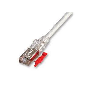 Cat6 UTP LSZH DataLok secure lock patch lead.
