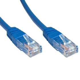 Cat5e LSOH Blue Patch Lead