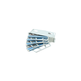 P06 2U High Density Quad Tray Pivot Panel - 96 Position SC-LC Up To 192 Fibers