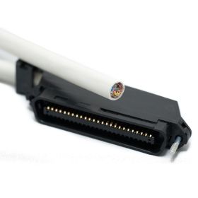 RJ21 CAT3 TELCO MALE - OPEN 90 DEGREE HOOD