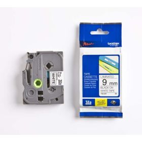 Brother TZe-221 Tape 9mm Black on White Labels